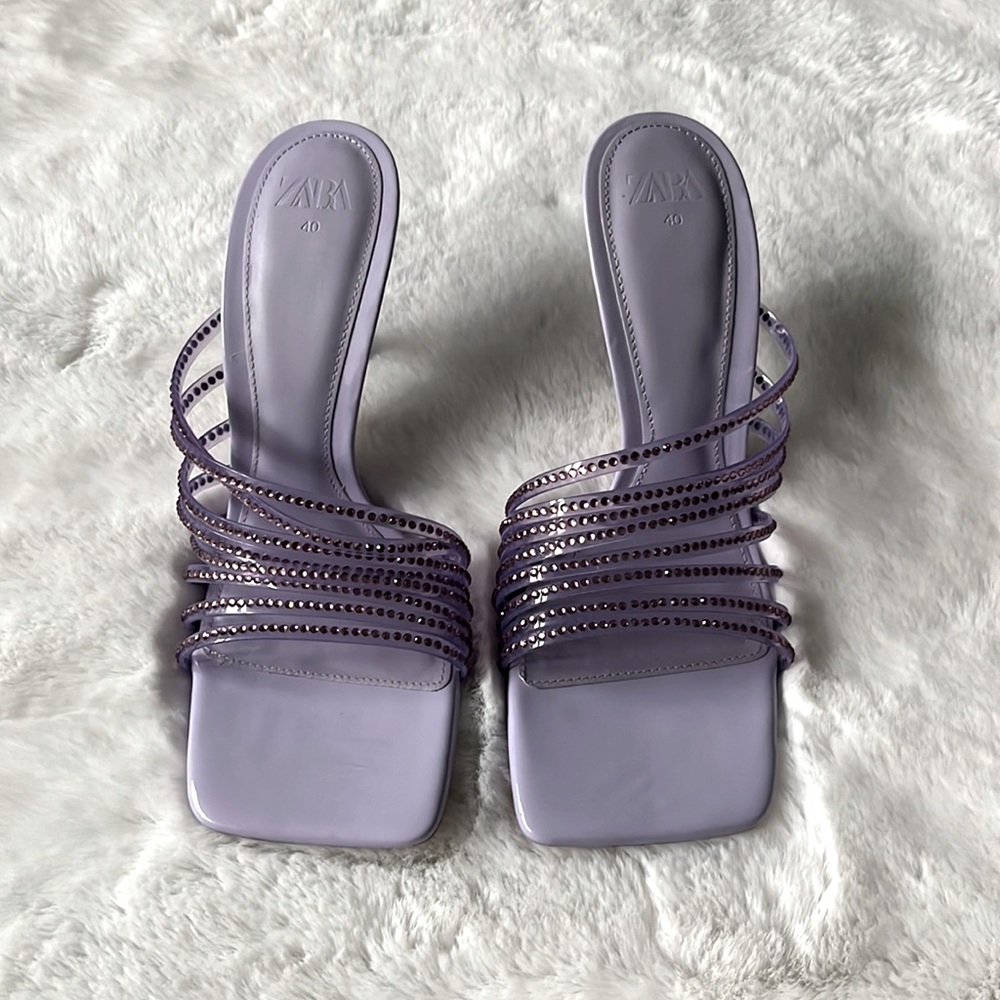 Women’s Purple Heeled Sandals